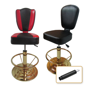 Chairs with height adjustment